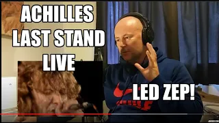 Drum Teacher Reacts: John Bonham 'Achilles Last Stand' - Led Zeppelin (Live at Knebworth 1979)