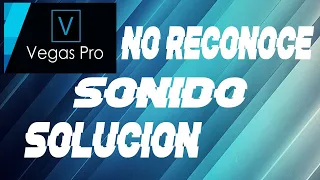 Solucion no aparece audio en sony vegas pro // Video Tutorial 2023