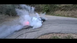 BMW E36 325i Burnout M50B25 . how to make clouds @Alexkaa17