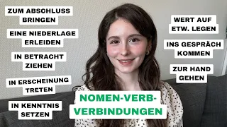 Nomen-Verb-Verbindungen, Teil 2 (Deutsch B2/C1/C2)