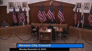 Revere City Council Meeting (12/6/21)
