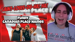 Funny, Weird, and Unusual Canadian Place Names  | Australian Reacts | AussieTash