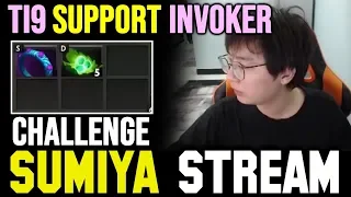 SUMIYA is trying TI9 Meta Support Invoker | Sumiya Invoker Stream Moment #933