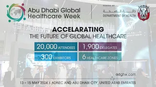 Abu Dhabi Global Healthcare Week (ADGHW) at ADNEC Center Abu Dhabi | 13 -15 MAY | 4K