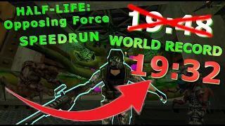 [FORMER WR] Half-Life: Opposing Force scriptless Speedrun in 19:32
