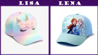 Lisa or Lena very cute things (Unicorn Vs Elsa) whom do you choose? #lisa #lena @Mmousah_Official