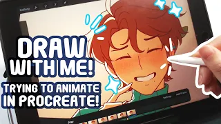 Draw With Me! | Trying to Animate in Procreate!