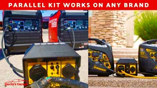 Generator Parallel Kit Explained / use any brand Parallel kit with different brand 120v Generator