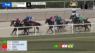 Gulfstream Park Carrera 4 - 14 de Octubre 2021