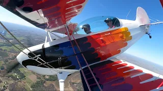 My aerobatic ride! Part 1