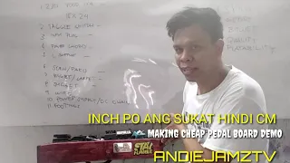 Pedalboard demo & tutorial (Tagalog)
