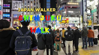 4K-Tokyo Shinjuku Kabukicho Walking In Tokyo Japan Tour Guide