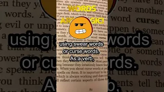 😳 Why most parents tell #kids to STOP CURSING 🗣️ #shorts #magic #english #language