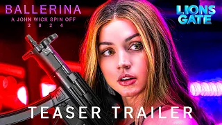 Ballerina : A JOHN WICK Spin Off Movie (2024) | TEASER TRAILER | Keanu Reeves | ballerina trailer