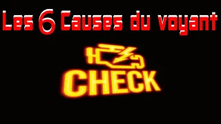 Les 6 causes principaux de voyant CHECK ENGINE