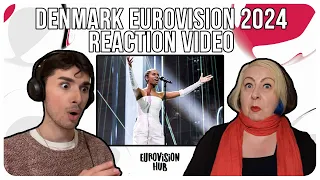 Denmark | Eurovision 2024 Reaction | Saba - Sand | Eurovision Hub