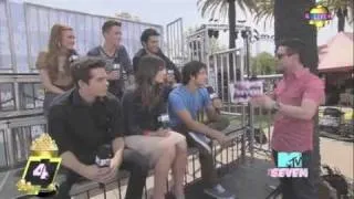 Teen Wolf Cast Interview with The Seven