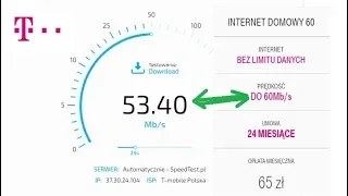 Internet Domowy od T-Mobile - Przechodzę z 20 na 60Mb/s - Zaczął się dramat. Agregacja