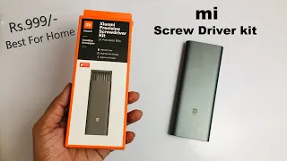 Mi Screwdriver Kit For Home Use #MiIndia 👌✔