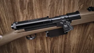 3D-printed Mondragon rifle replica