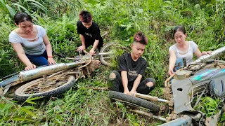 The genius girl went to rescue the young man driving the car that fell off a cliff- repair girl