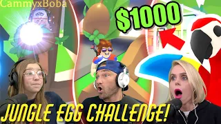 $1000 Jungle Egg Hatching Challenge!! Do We Quit YouTube?