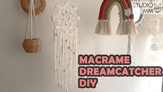 [MACRAME DIY] 마크라메로 드림캐쳐 만들기_1