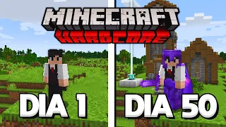 SOBREVIVI 50 DIAS no MINECRAFT ULTRA HARDCORE - O FILME