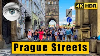 Prague Walking Tour: Old Town Square to Charles Bridge 🇨🇿 Czech Republic 4k HDR ASMR