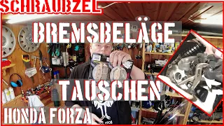 Honda Forza Bremsbeläge tauschen