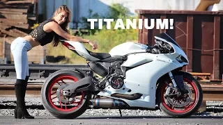 Episode 10 - Insane Custom Titanium Panigale Exhaust!!!!