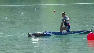 Men C1 Junior 500m Final A / 2023 ICF Canoe-Kayak Sprint Junior & U23 World Championships Auronzo