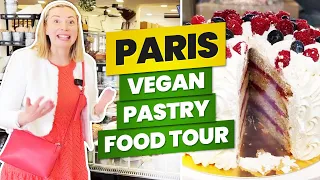 TASTING THE BEST VEGAN PASTRIES PARIS? | BEST VEGAN RESTAURANTS IN PARIS | VEGAN FOOD TOUR