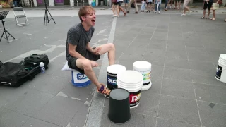 Busking in Korea!