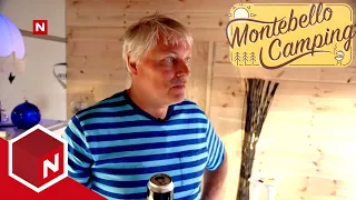Jeg må ha kald øl, rett ut av fryser`n! | Montebello Camping | discovery+ Norge