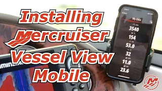 VesselView Mobile App and Dongle Installation (by Mercruiser).