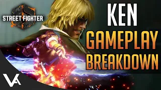 STREET FIGHTER 6 KEN GAMEPLAY! Move List, Combos & Matches (Breakdown)