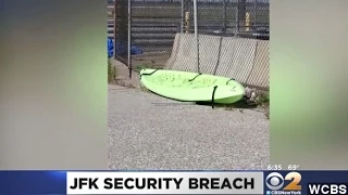 Kayakers Breach JFK Airport In Latest NYC Security Lapse