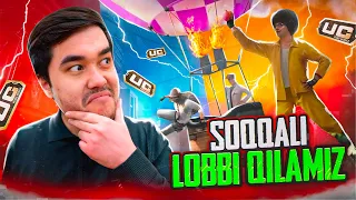 PUBG MOBILE - QIZIQARLI SOQQALI LOBBILAR QILAMIZ