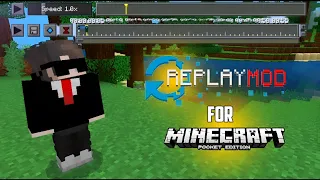 REPLAY Mod For Minecraft Pocket Edition || Best Replay Mod🤩||