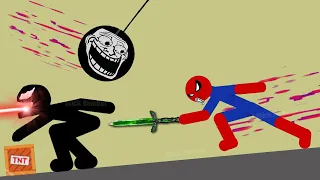 9999min Stickman dismounting | big stick vs stick kombat | like a boss compilation 96