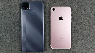 iPhone 7 Vs Realme C25s | Speed Test