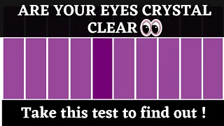 How good are your eyes 👀 | Color test | Find the odd colour out