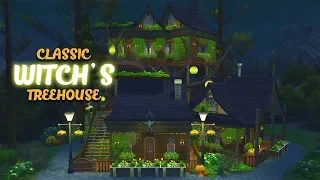 Classic Witch's Treehouse| Limited Pack Speed Build! The Sims 4 Realm of Magic