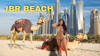 JBR Beach Dubai Walking Tour | Dubai's Laid-back Beachfront Destination 🇦🇪