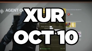 Xur Agent of the Nine Location and Exotics Oct 10 2014 (Destiny Gameplay)