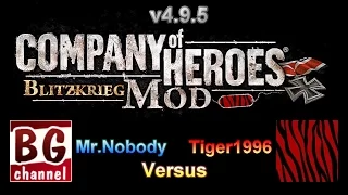 Blitzkrieg mod; Tiger1996 vs Mr.Nobody - Friendly game.