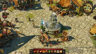 Divinity: Original Sin 1 - Cyseal Town Square Ambience