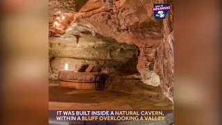 This cave home in Northwest Arkansas is for sale