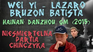 Jeżeli chcesz AGRESYWNIE GRAĆ w SZACHY to nie przegap tej PARTII SZACHOWEJ || Wei Yi - Bruzon | 2015